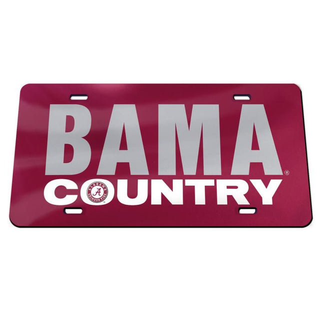 Alabama Crimson Tide Specialty Acrylic License Plate