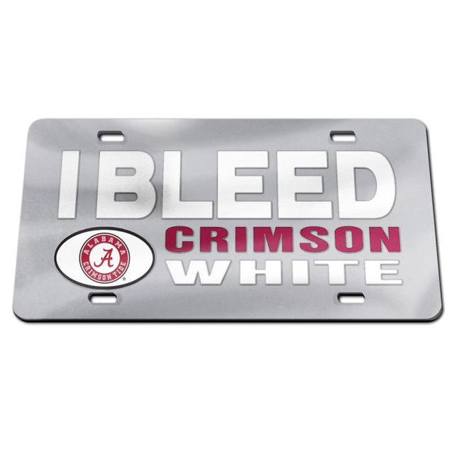 Alabama Crimson Tide Specialty Acrylic License Plate