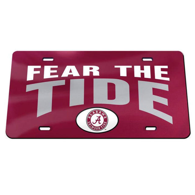 Alabama Crimson Tide Specialty Acrylic License Plate