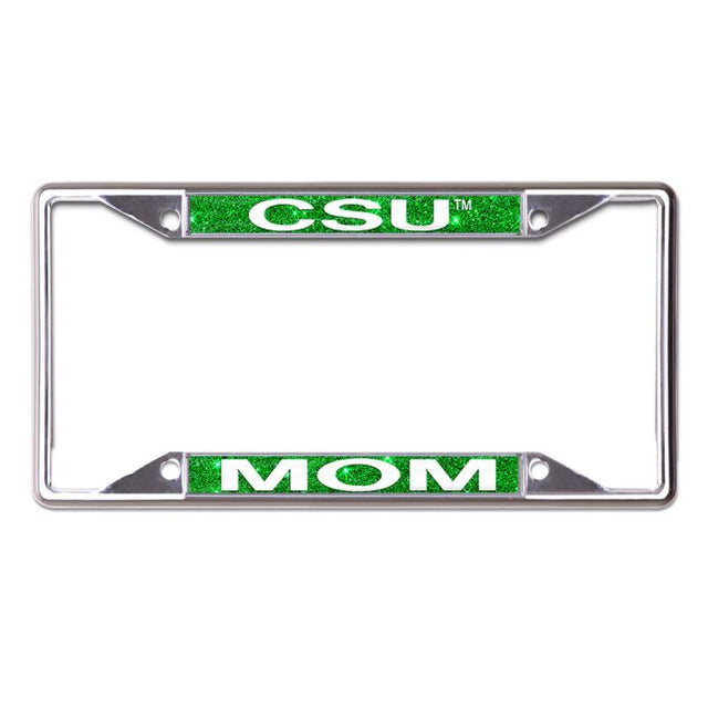 Colorado State Rams GLITTER BACKGROUND Lic Plt Frame S/S Printed