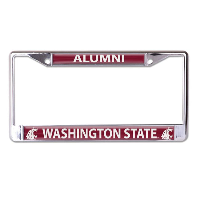 Washington State Cougars Lic Plt Frame S/L Domed