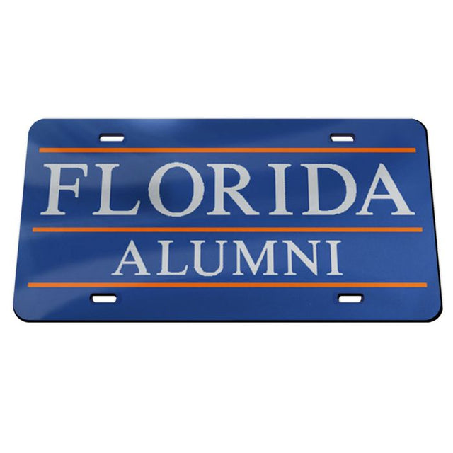 Florida Gators Acrylic Classic License Plates