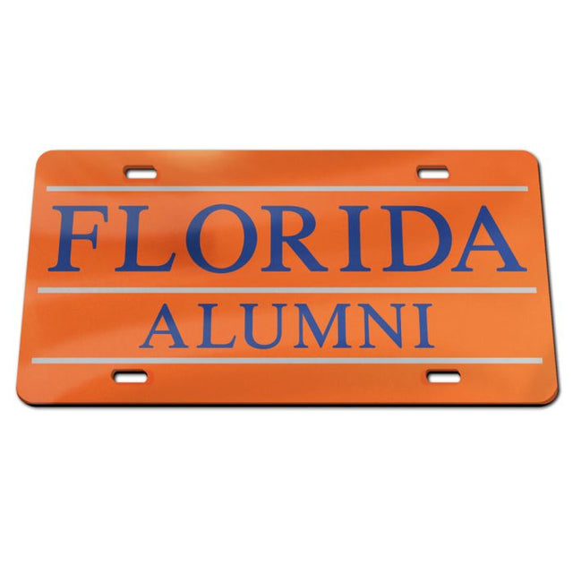 Florida Gators Acrylic Classic License Plates