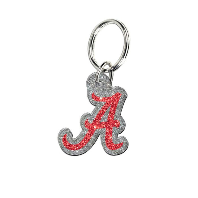 Llavero con letras de Alabama Crimson Tide