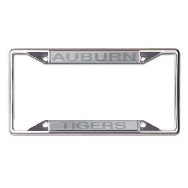 Auburn Tigers FROSTED Lic Plt Frame S/S Printed