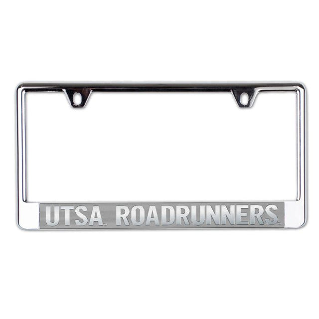 Texas San Antonio Roadrunners Lic Plate Frame B/O Printed