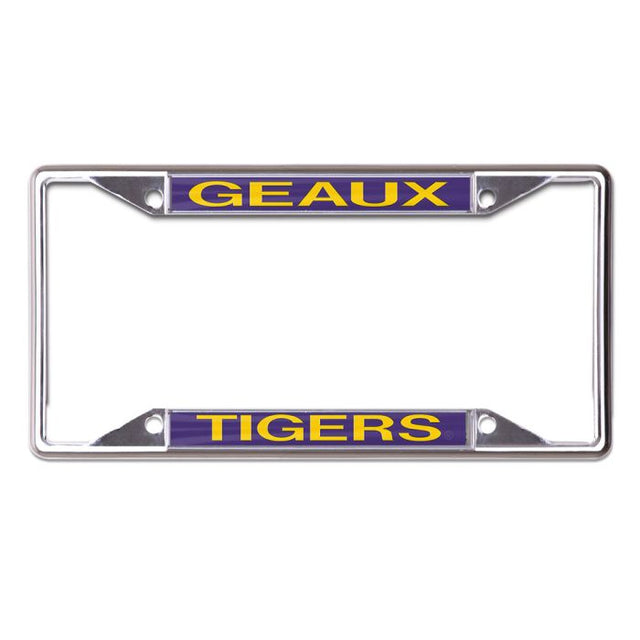 LSU Tigers Lic Plt Frame S/S Printed