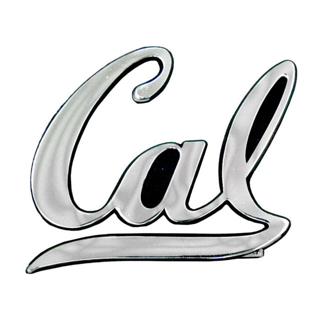 California Golden Bears Chrome Free Form Auto Emblem