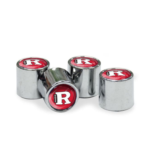 Rutgers Scarlet Knights Valve Stem Caps