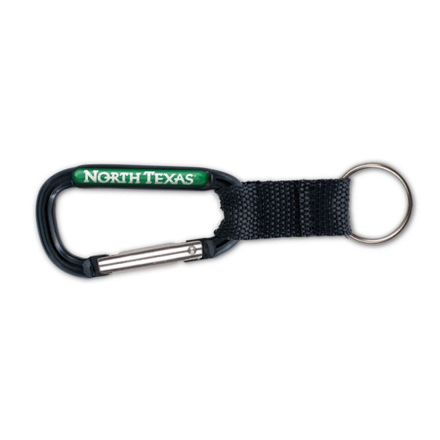 North Texas Mean Green Carabiner Key Chain