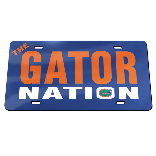 Florida Gators Specialty Acrylic License Plate