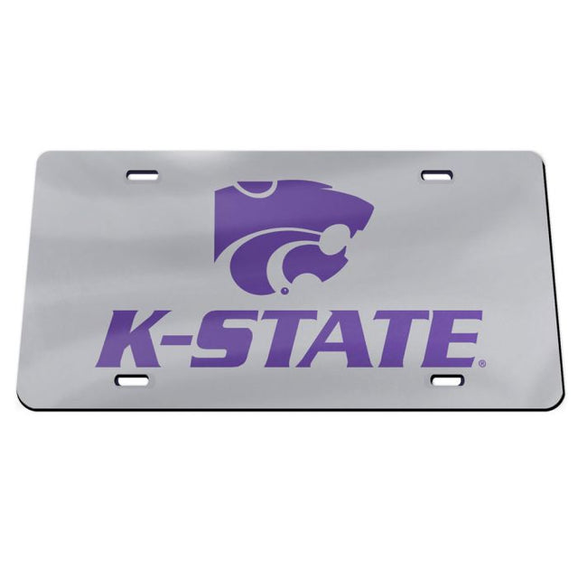 Kansas State Wildcats Acrylic Classic License Plates