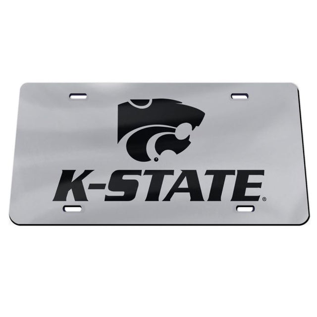 Kansas State Wildcats Acrylic Classic License Plates