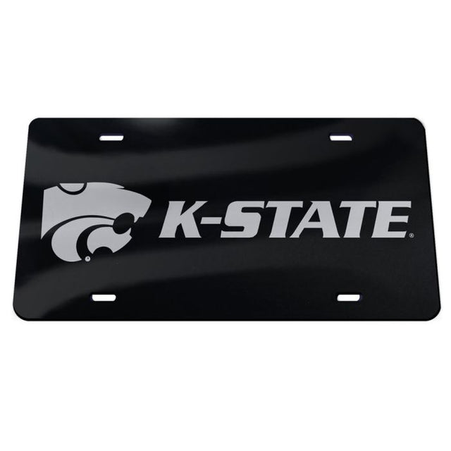 Kansas State Wildcats Acrylic Classic License Plates