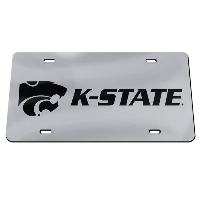 Kansas State Wildcats Acrylic Classic License Plates