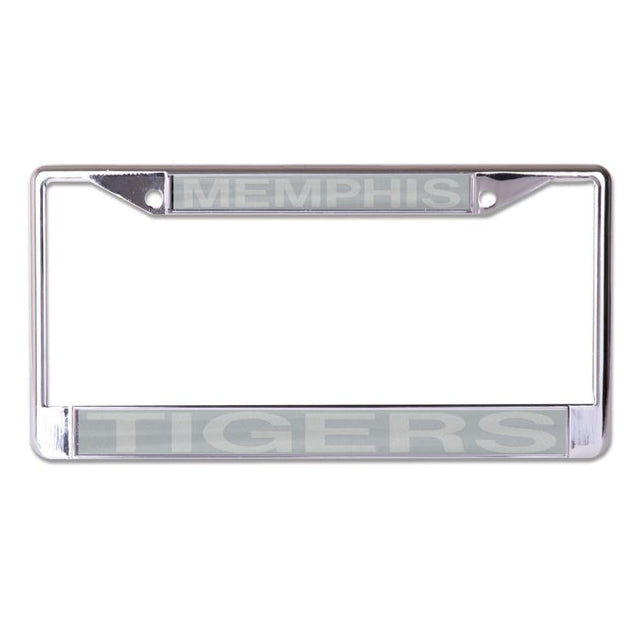 Memphis Tigers FROSTED Lic Plate Frame B/O Printed