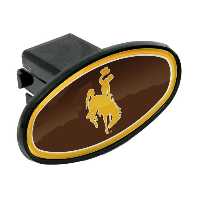 Receptor de enganche ovalado de 2" de los Wyoming Cowboys