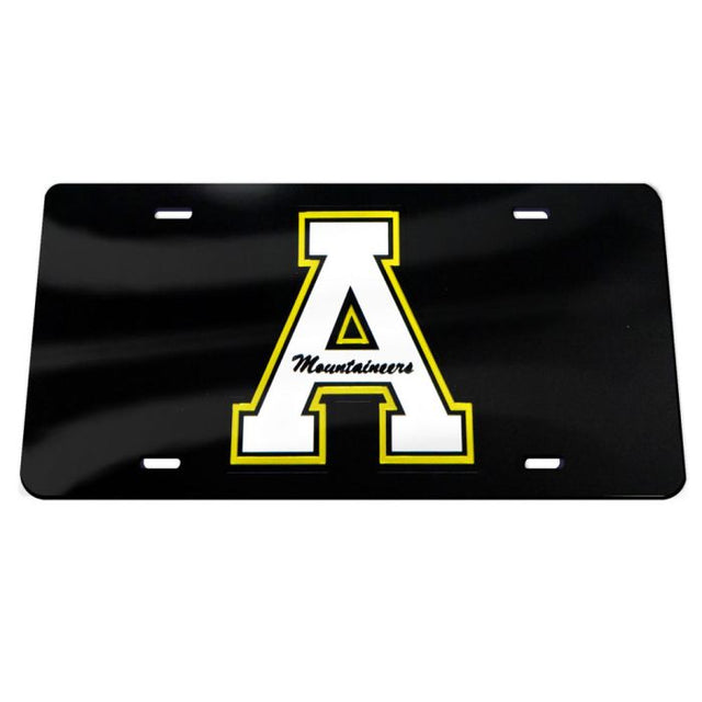 Matrícula acrílica especial de Appalachian State Mountaineers