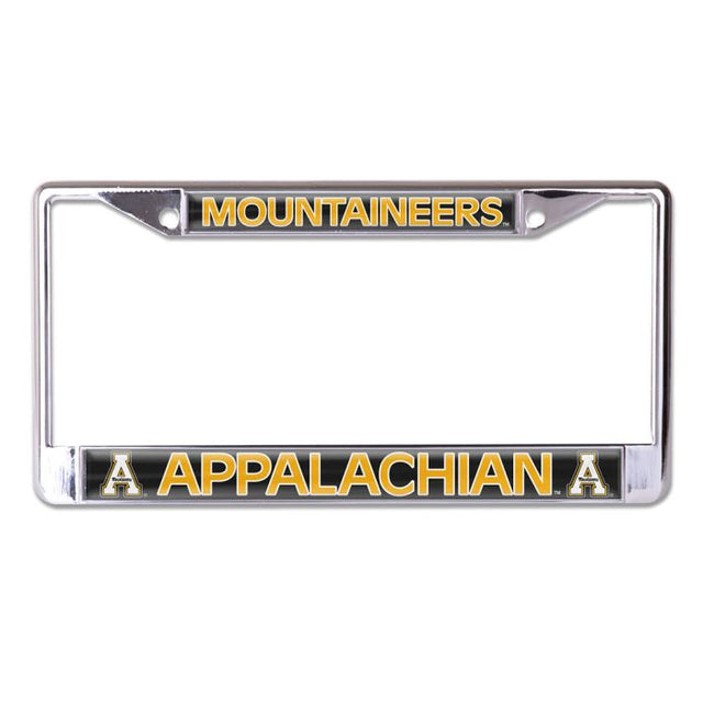 Appalachian State Mountaineers Lic Plt Frame S/L Domed