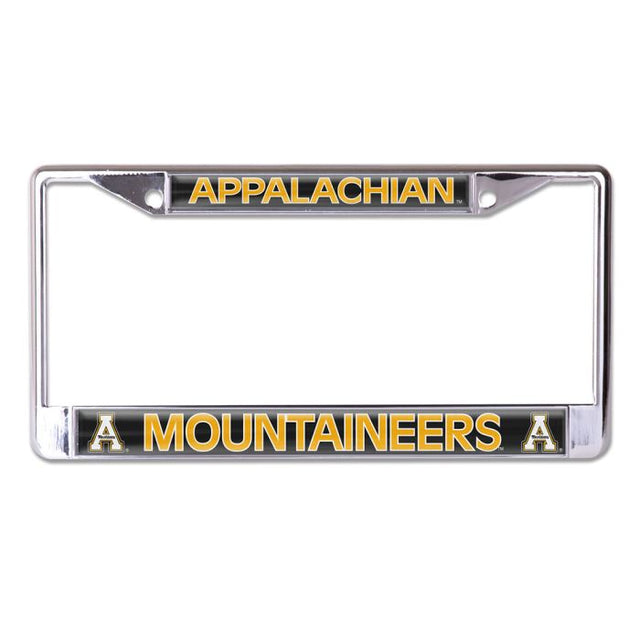 Appalachian State Mountaineers Lic Plt Frame S/L Domed