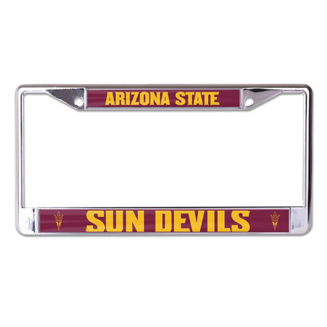 Arizona State Sun Devils Lic Plt Frame S/L Printed