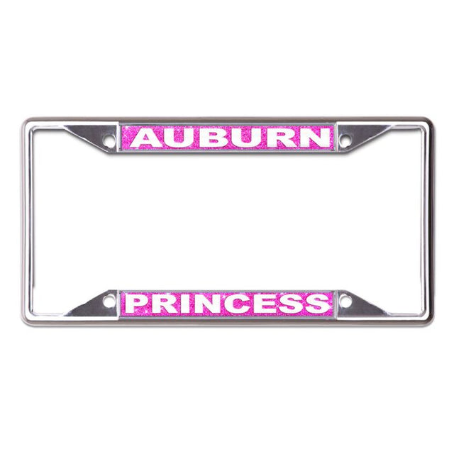 Auburn Tigers GLITTER BACKGROUND Lic Plt Frame S/S Printed