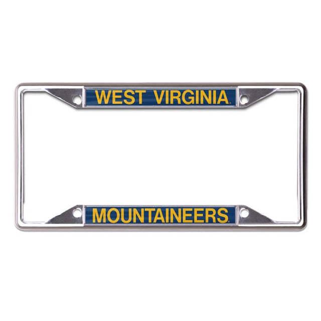 West Virginia Mountaineers Lic Plt Frame S/S Printed