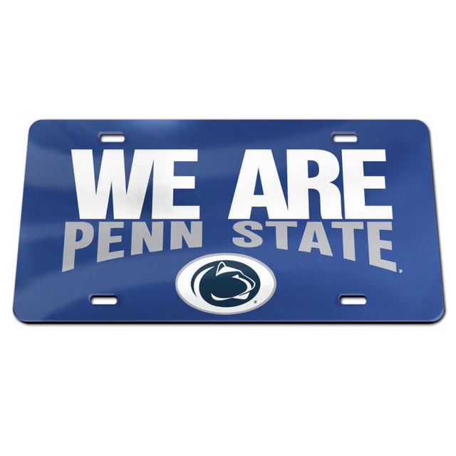 Penn State Nittany Lions Specialty Acrylic License Plate