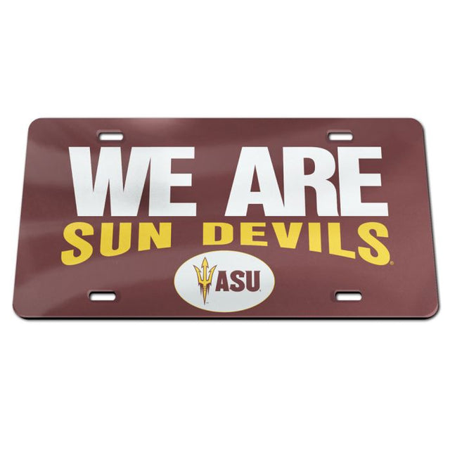 Matrículas clásicas de acrílico de Arizona State Sun Devils