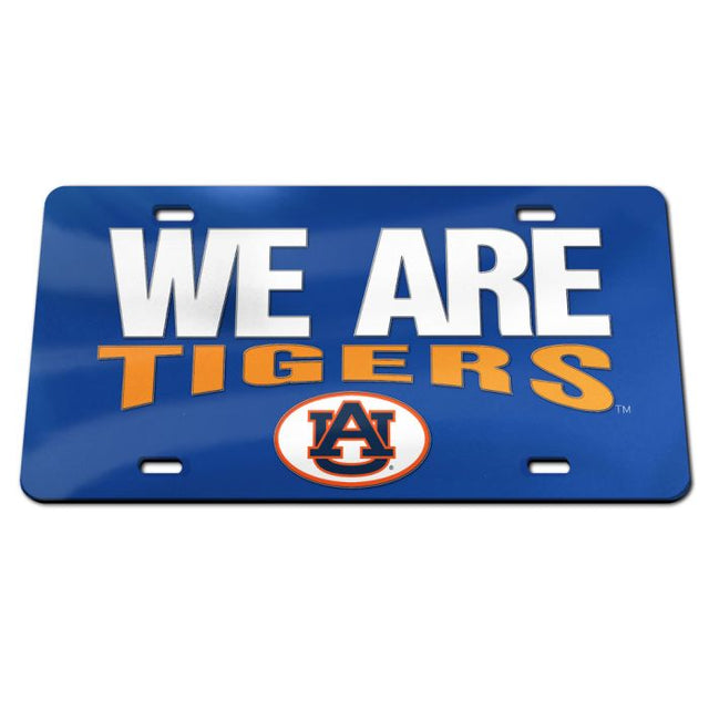 Auburn Tigers Specialty Acrylic License Plate