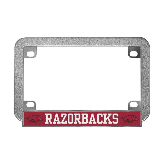 Arkansas Razorbacks Motorcyle Metal Plate Frame