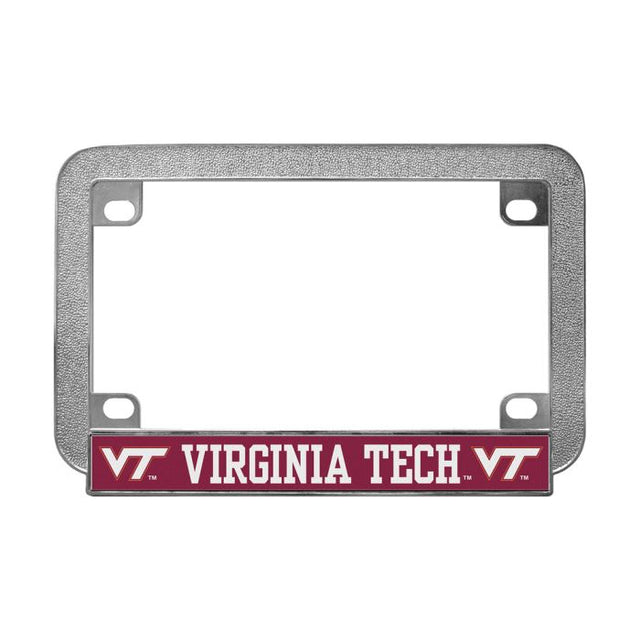 Marco de placa de metal para motocicleta de Virginia Tech Hokies