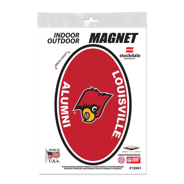 Louisville Cardinals Outdoor Magnets 5" x 7"