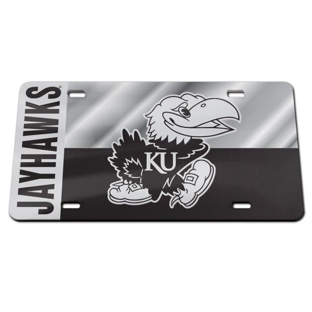 Kansas Jayhawks Specialty Acrylic License Plate