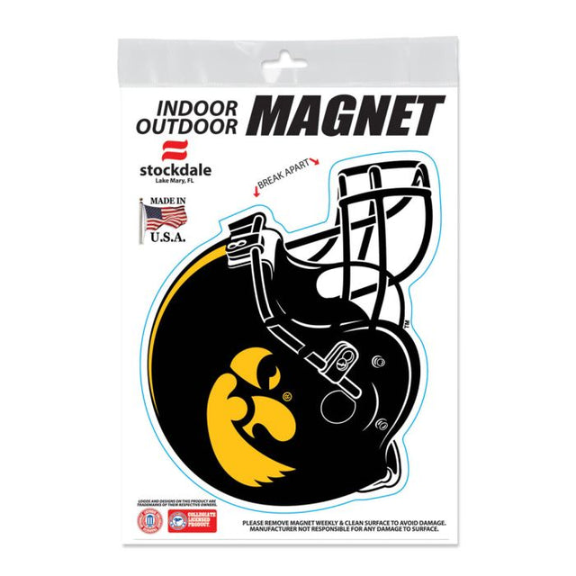 Iowa Hawkeyes HELMET Outdoor Magnets 5" x 7"