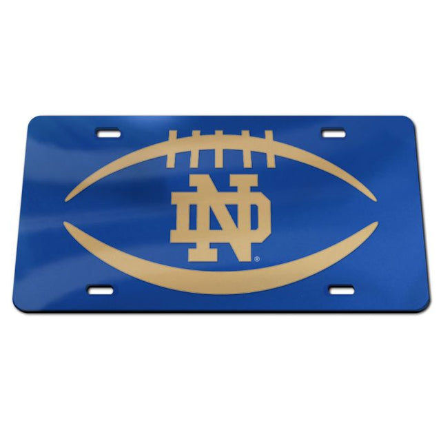 Notre Dame Fighting Irish Acrylic Classic License Plates