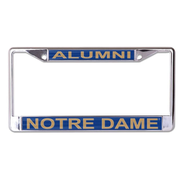 Notre Dame Fighting Irish Lic Plt Frame S/L Printed