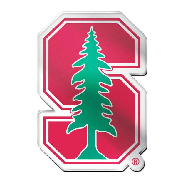 Emblema acrílico para automóvil de Stanford Cardinal