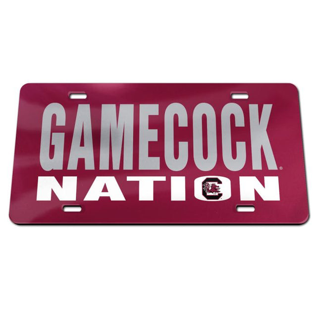 South Carolina Gamecocks Specialty Acrylic License Plate