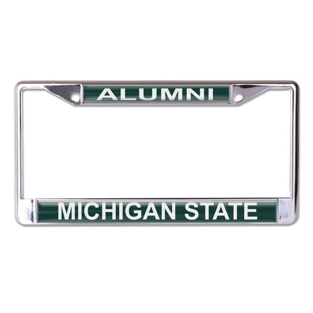 Michigan State Spartans Lic Plt Frame S/L Domed