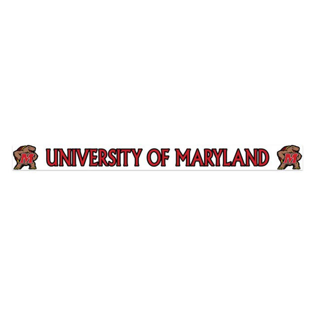 Maryland Terrapins Window Decals 2" x 19"