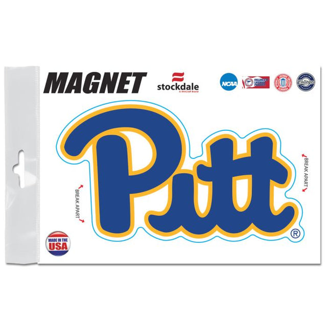 Imanes para exteriores de los Pittsburgh Panthers de 3" x 5"