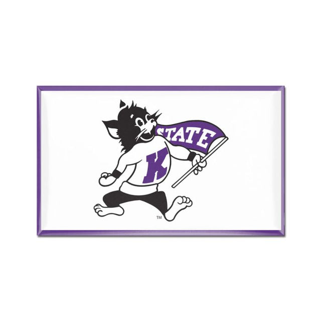 Imanes abovedados de Kansas State Wildcats de 3" x 5"