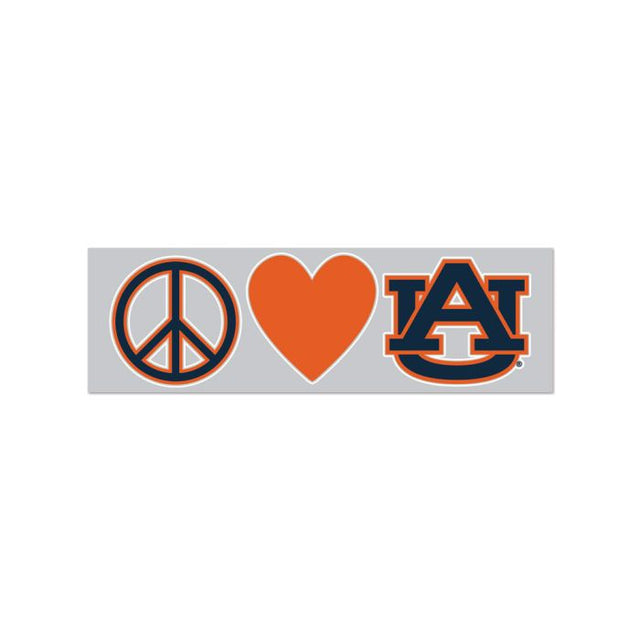 Auburn Tigers Window Decals 3" x 10"