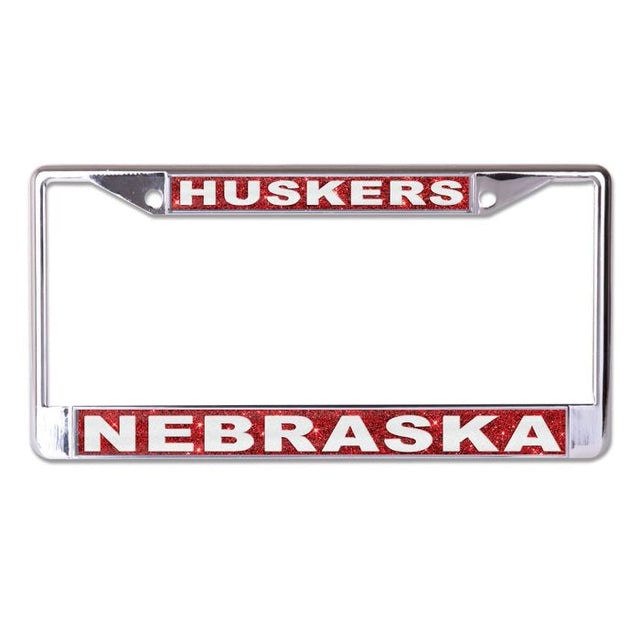 Nebraska Cornhuskers FONDO BRILLANTE Licencia Plt Marco S/L Impreso