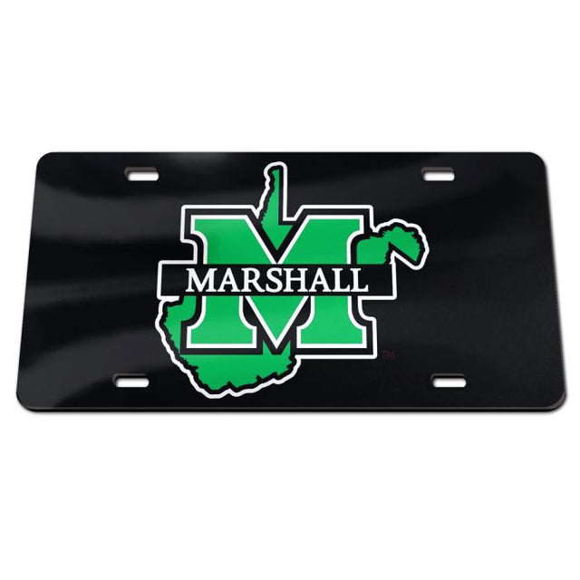 Placa de matrícula acrílica especial Marshall Thundering Herd