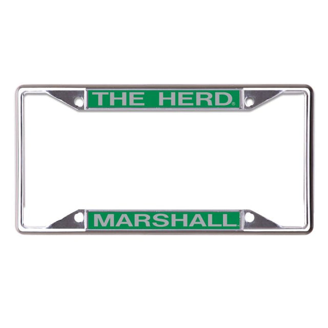 Marshall Thundering Herd Lic Plt 框架 S/S 印刷