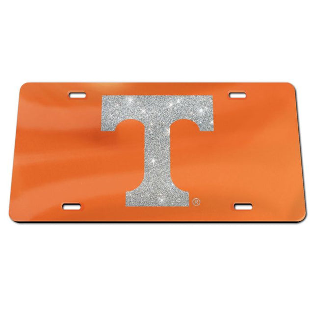 Placas de matrícula clásicas de acrílico con logotipo BRILLO de Tennessee Volunteers