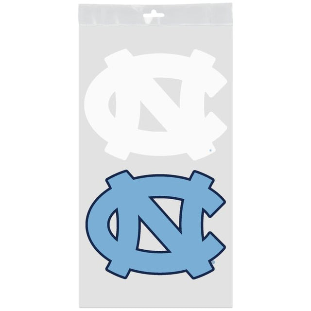 North Carolina Tar Heels Window Decals 4" x 7"