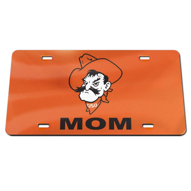 Oklahoma State Cowboys Specialty Acrylic License Plate